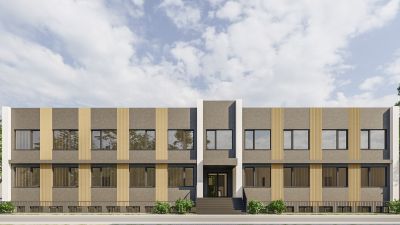 Вътрешно преустройство на битов комбинат в общежитие в УПИ III - 2014, кв.1б, м."Свобода", СО р-н Надежда - Трейд билд ЕООД - София, Малинова долина